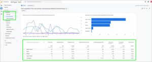 User Acquisition: First user Primary Channel Group